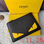 フェンディ風クラッチ財布コピー 067 牛革素材